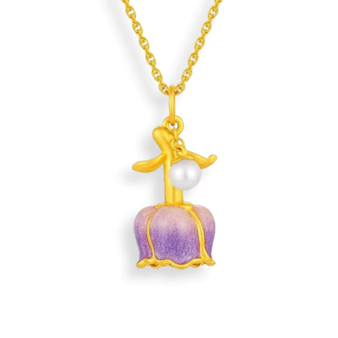 Collana Aurora Charm – Il Fiore dell'Amore