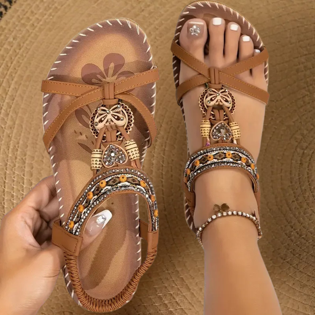 Flora | Sandali stile Ibiza che uniscono comfort ed eleganza