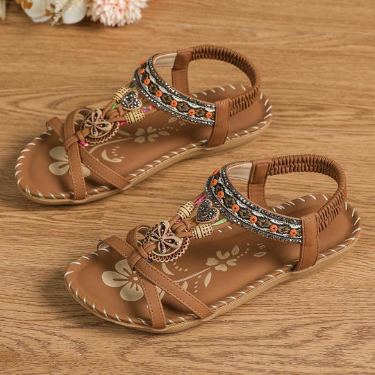 Flora | Ibiza-Style Sandals Marrying Comfort and Elegance