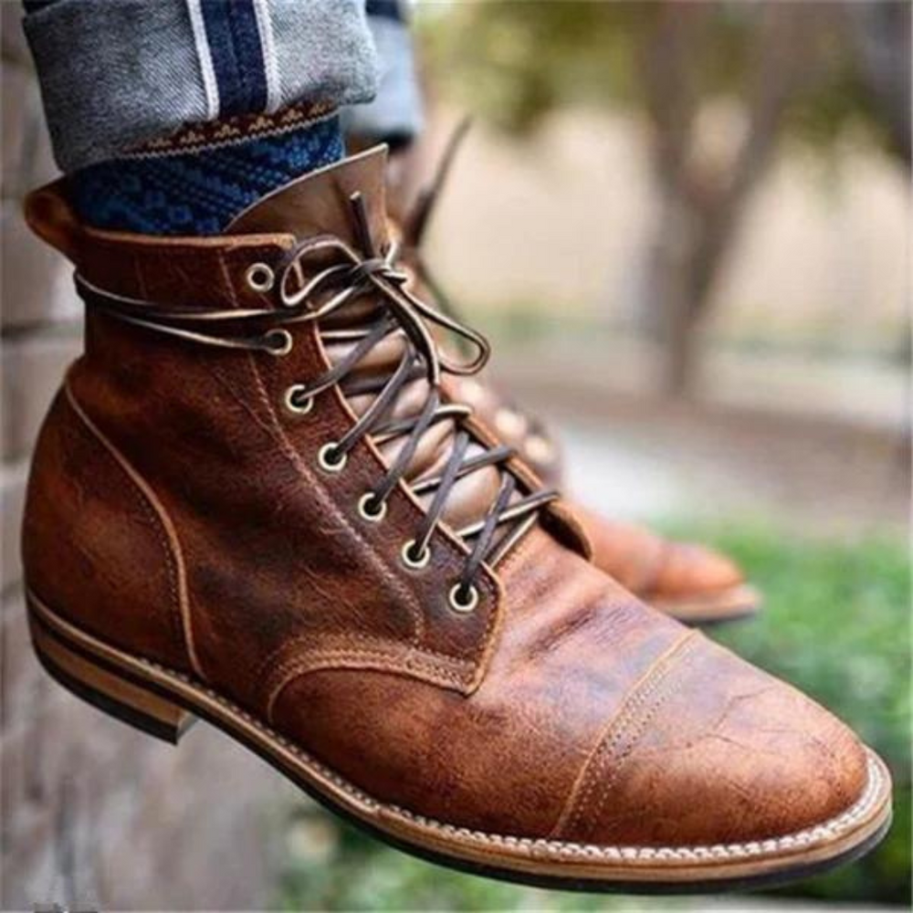 Leonard | Stivali Vintage Resistenti da Uomo