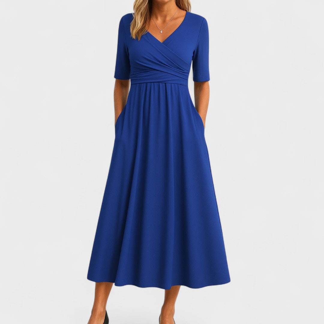 Joanna | Abito Midi Elegante