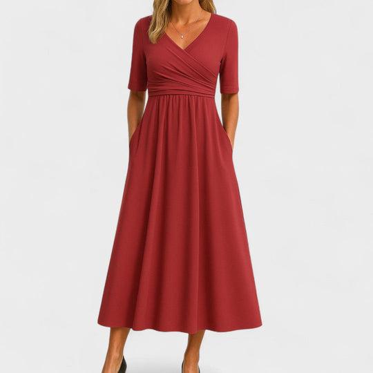Joanna | Abito Midi Elegante