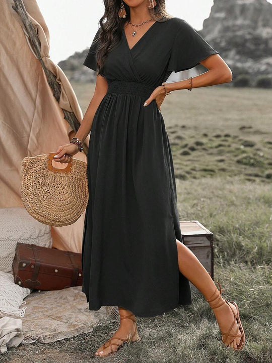 Odette | Abito lungo elegante con spacco