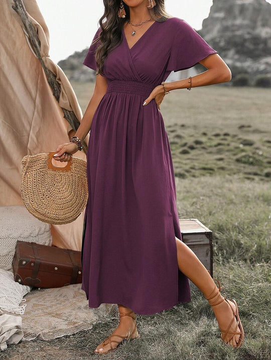 Odette | Abito lungo elegante con spacco