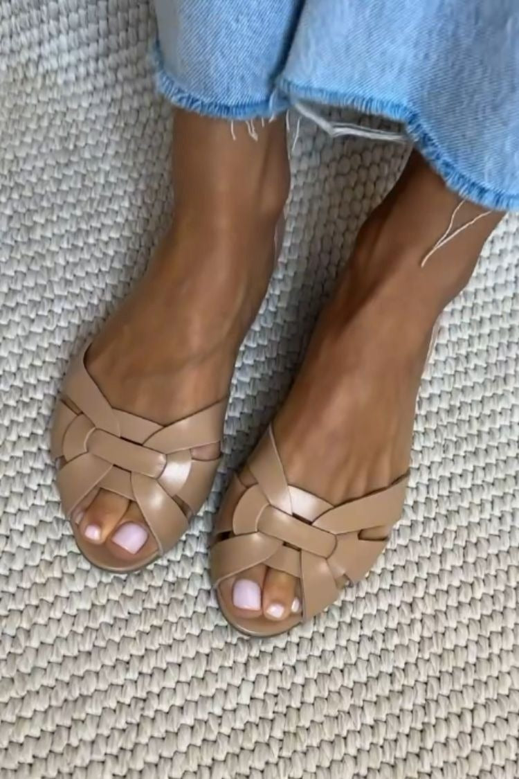 Serafina | Sandali Intrecciati Stile Naturale