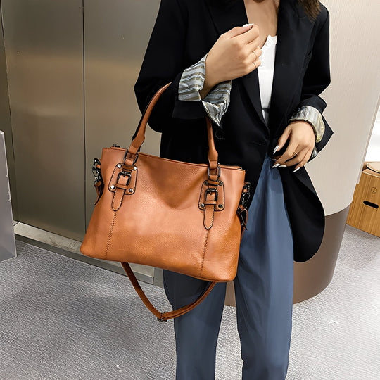 Lauren - Grande borsa a tracolla classica per donna