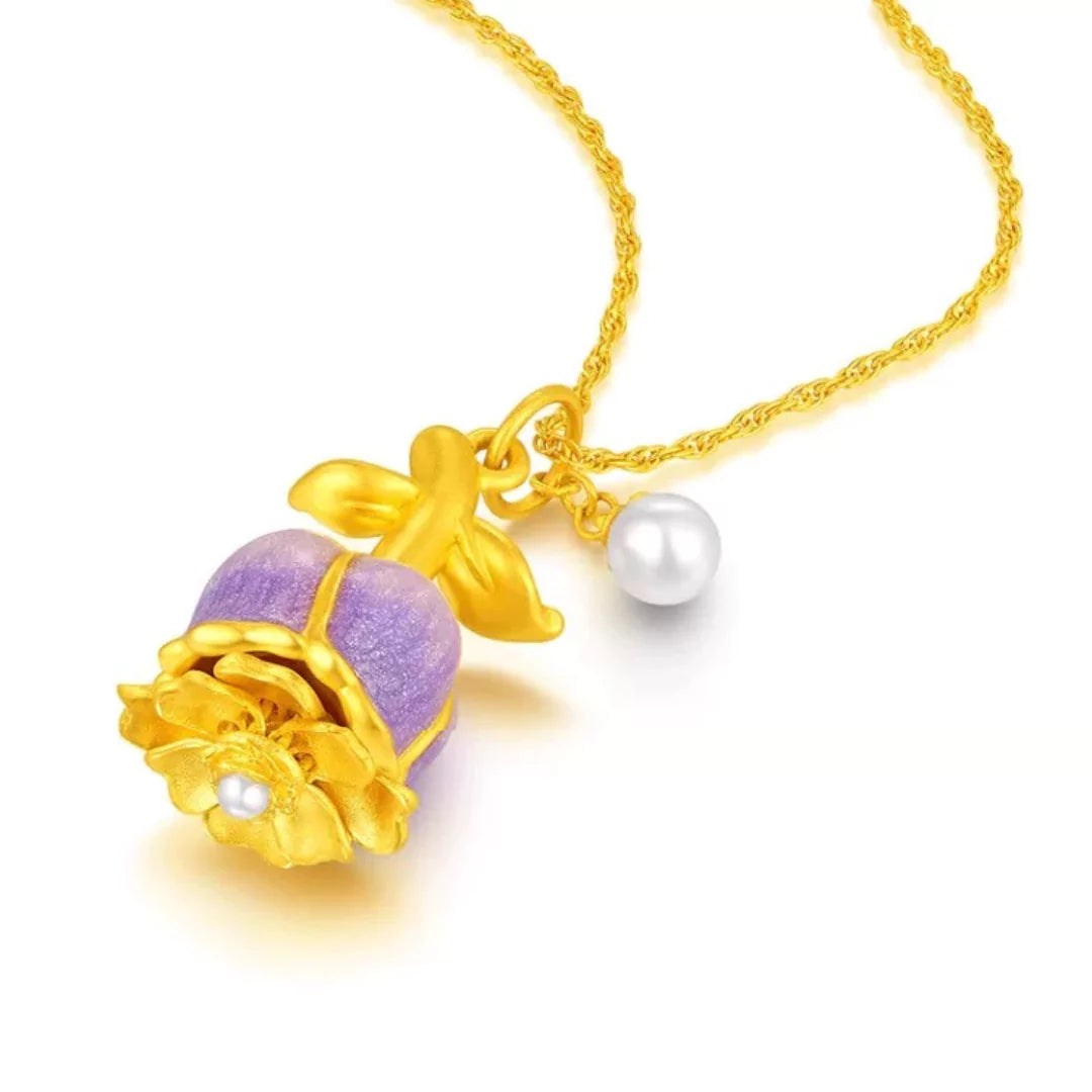 Collana Aurora Charm – Il Fiore dell'Amore