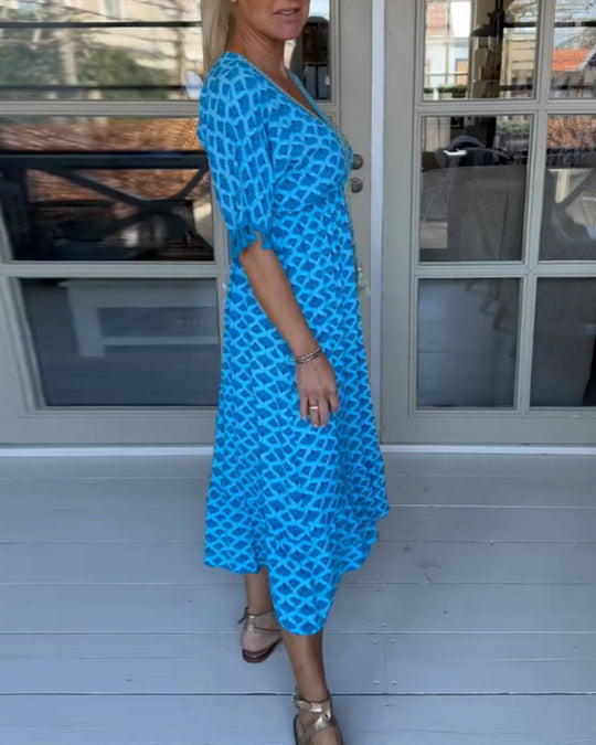 Winona | V-Neck Fringe Summer Dress