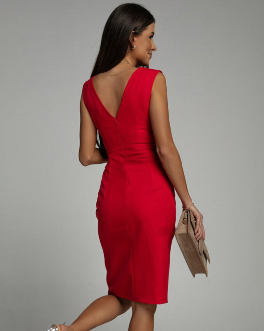 Fresia™ | Abito Elegante con Scollo a V
