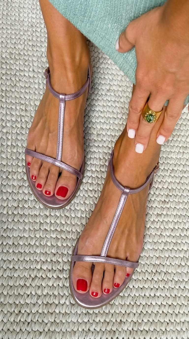 Rosalba | Sandali Oro per la Primavera