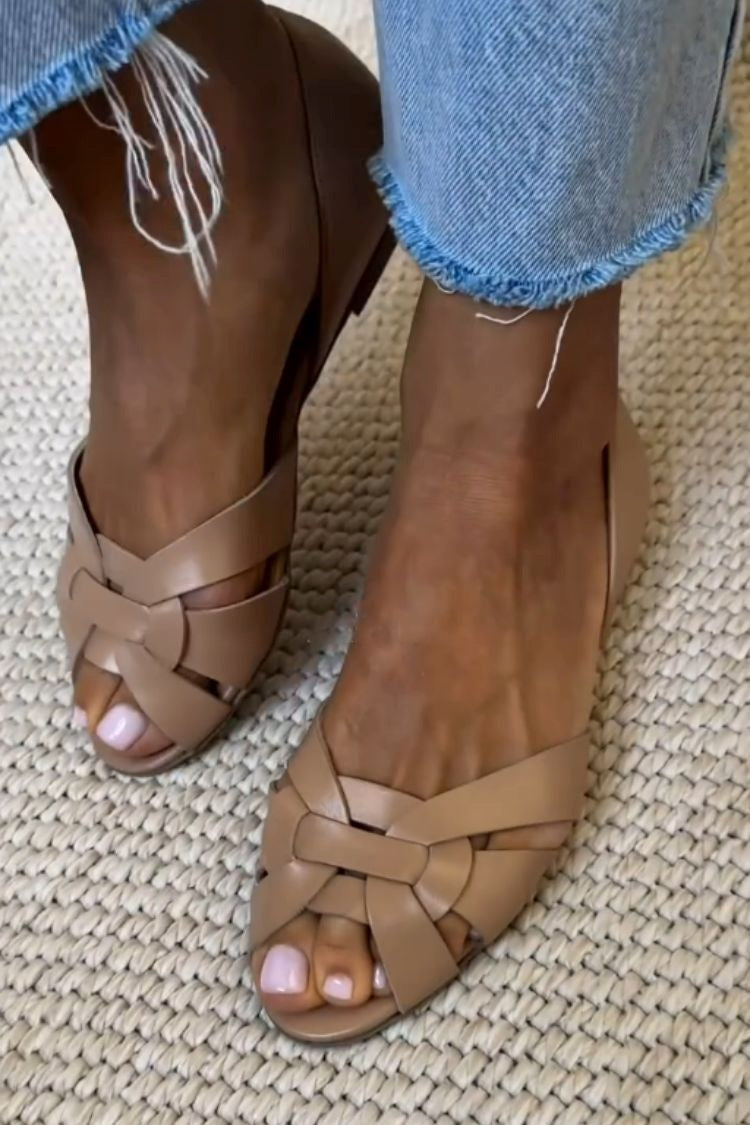 Serafina | Sandali Intrecciati Stile Naturale
