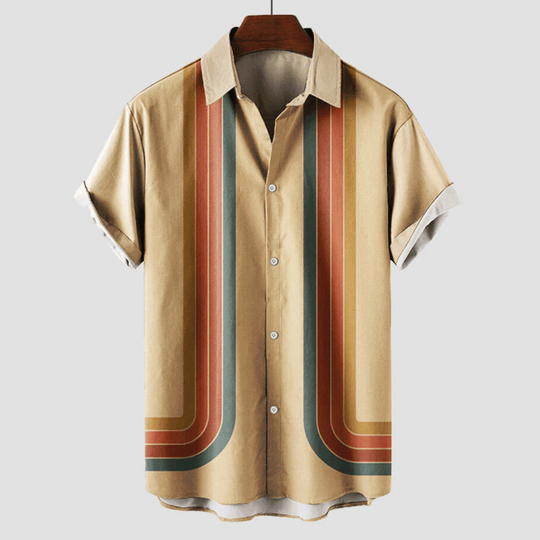 Zacharie | Camicia estiva vintage da uomo