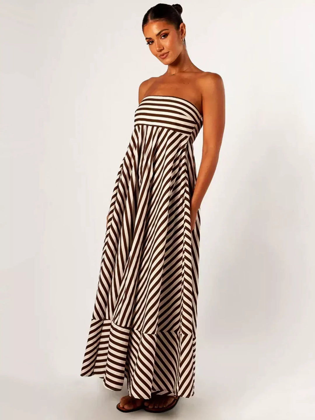 Damaris | Elegant and Comfortable Ruched Maxi Dress