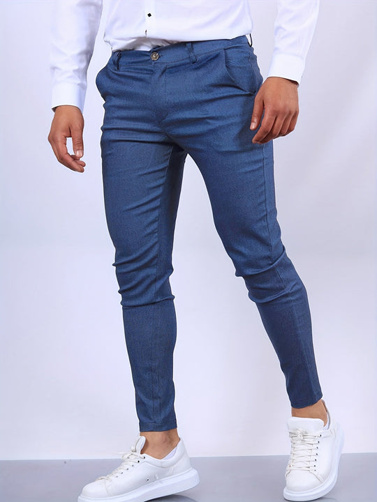 Elvis | Men's Slim Fit Office Trousers