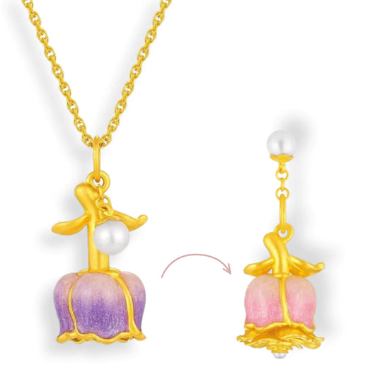 Collana Aurora Charm – Il Fiore dell'Amore