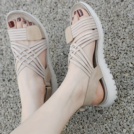 Soline | Sandali Sportivi Chic con Suola Elevata