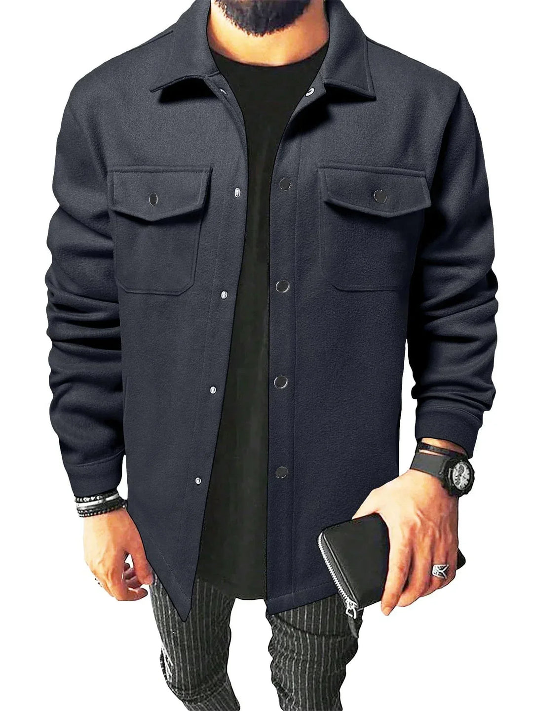 Steven | Camicia ultra comoda e calda per uomo