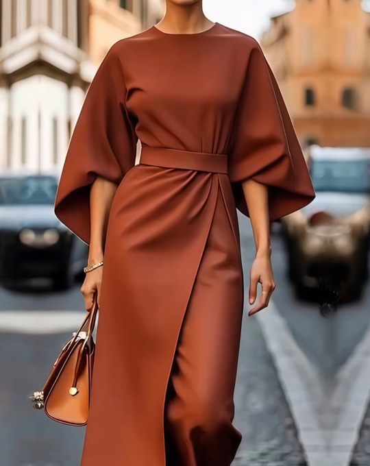 Valentina | Abito lungo elegante con maniche ampie