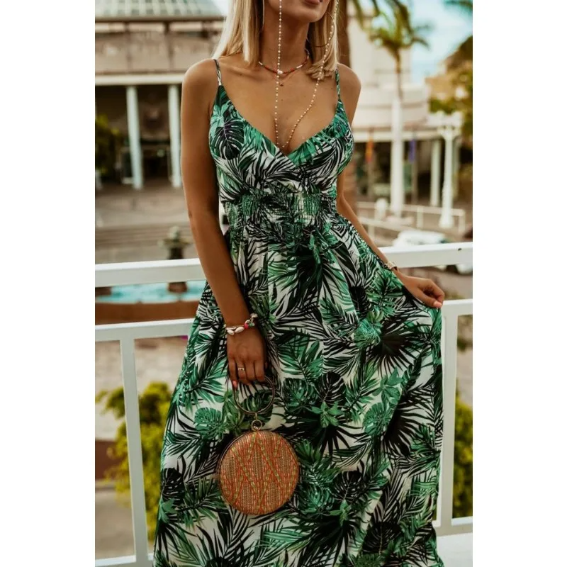 Hattie | Abito floreale arricciato