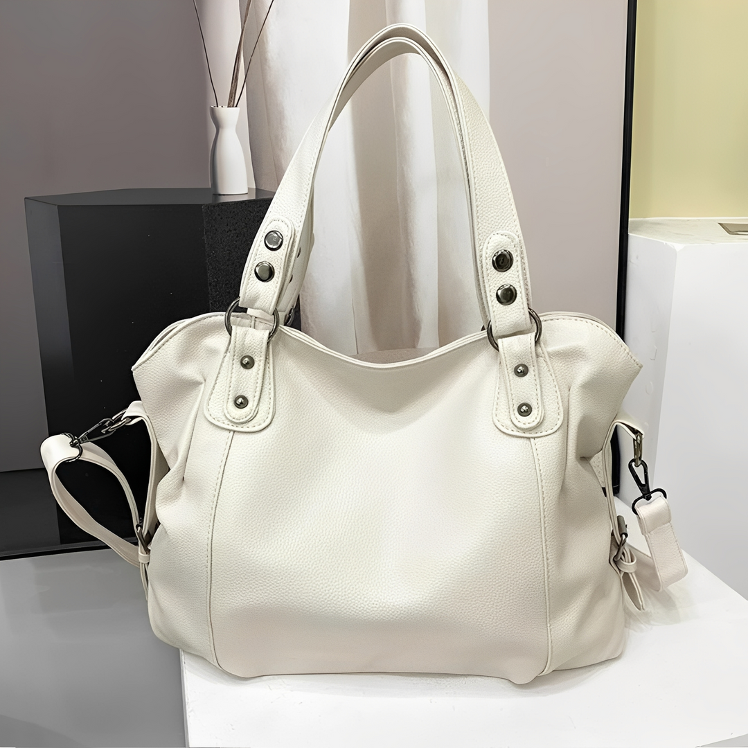 Erika - Grande borsa a mano in pelle per donna