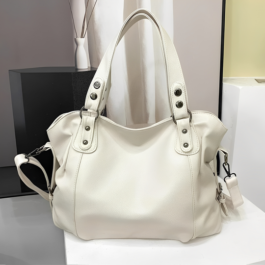 Erika - Grande borsa a mano in pelle per donna