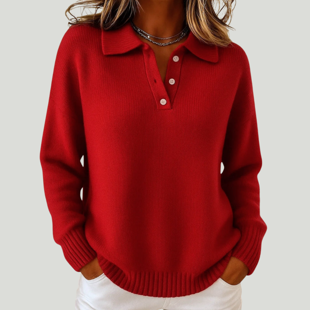 Clementine | Soft Neck Sweater