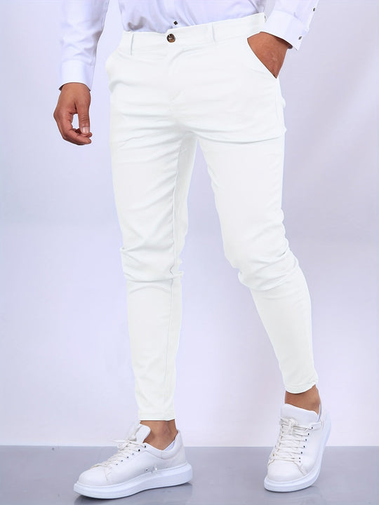 Elvis | Men's Slim Fit Office Trousers