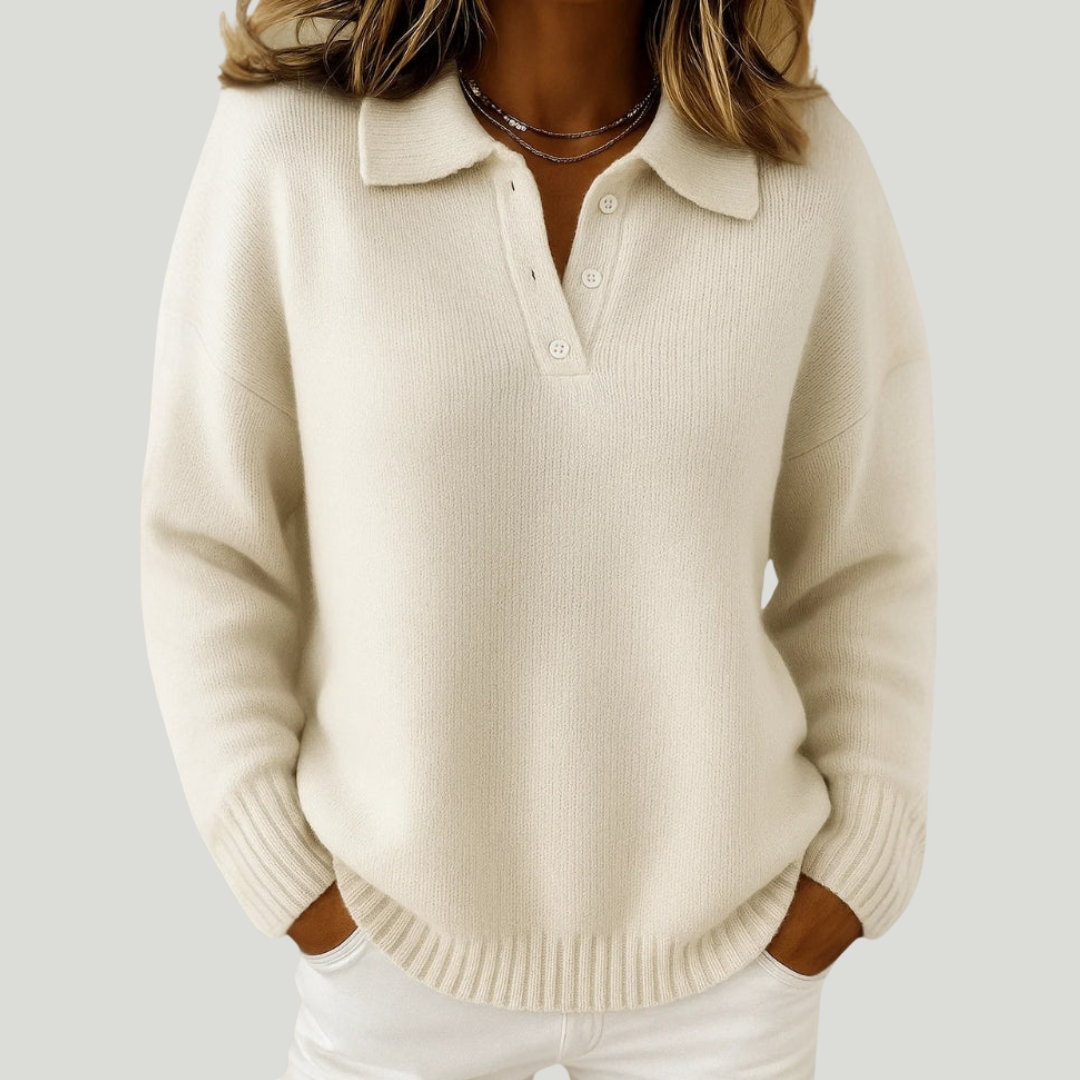 Clementine | Maglione Morbido con Colletto