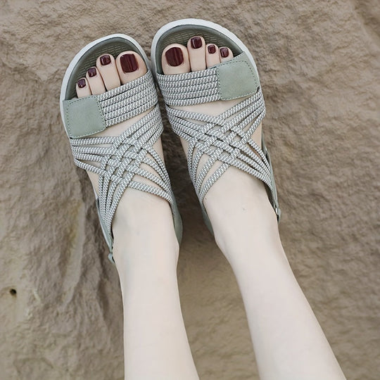 Soline | Sandali Sportivi Chic con Suola Elevata