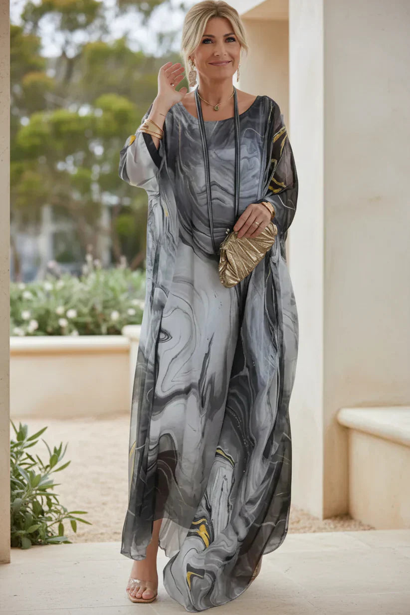 VIENNA - ABITO IN CHIFFON