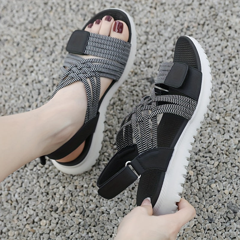 Soline | Sandali Sportivi Chic con Suola Elevata