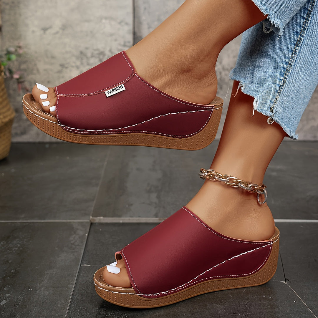Isabelle | Sabot con Zeppa Comfort