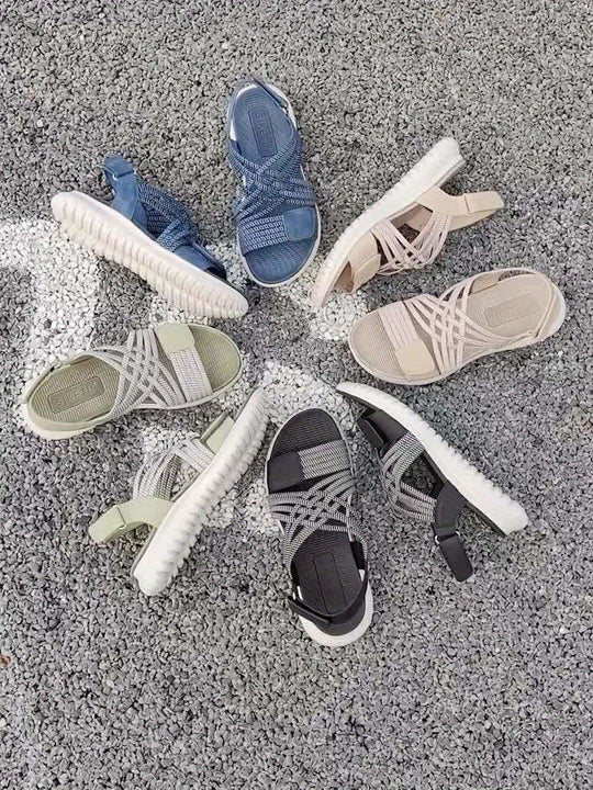 Soline | Sandali Sportivi Chic con Suola Elevata