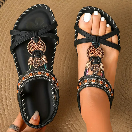Flora | Ibiza-Style Sandals Marrying Comfort and Elegance