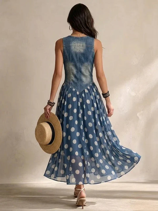 Brenda | Elegante Abito in Denim