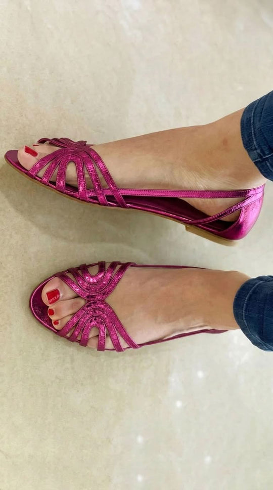 Eleonora | Golden Sandals for Summer