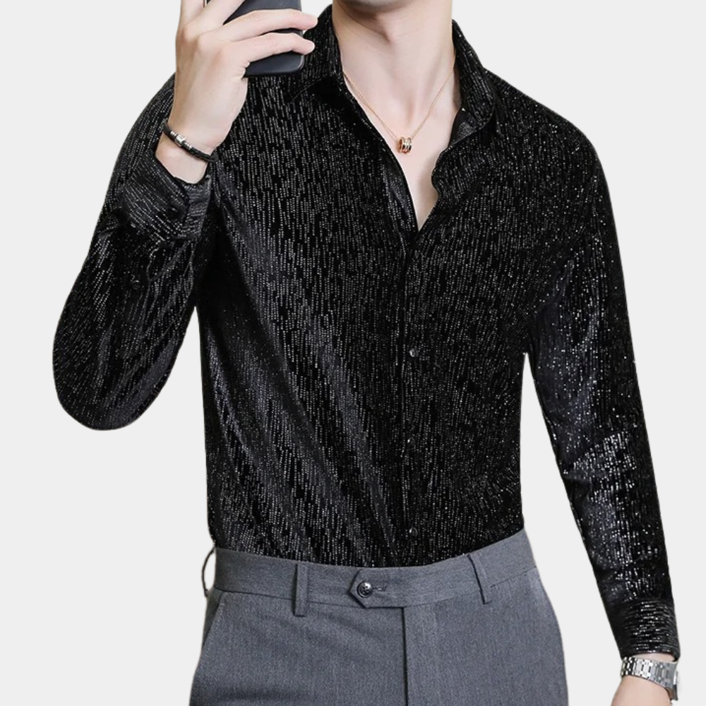 Cesare | Elegant Men's Button-Down Shirt