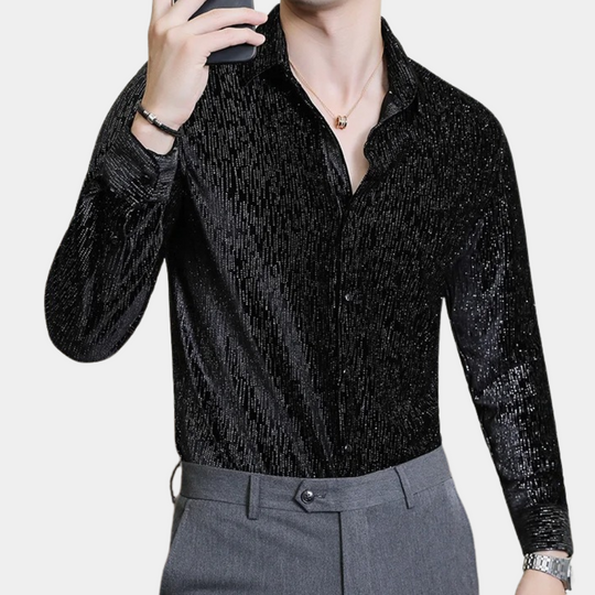 Cesare | Elegant Men's Button-Down Shirt