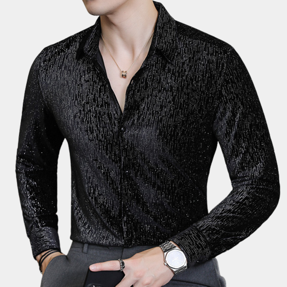 Cesare | Elegant Men's Button-Down Shirt