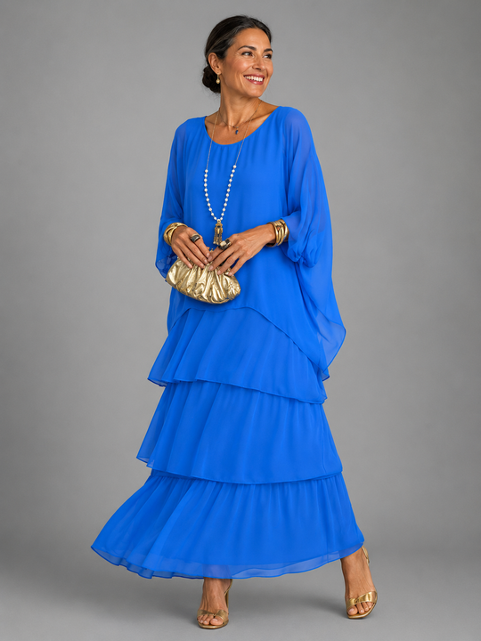 Garance | Abito lungo fluido elegante