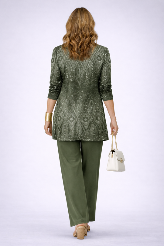 Hortense | Set Completo di 3 Pezzi in Verde Smeraldo