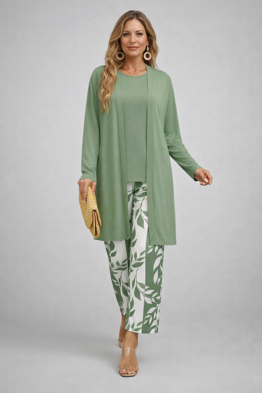 Irène | Complete Set of 3 Pieces Green