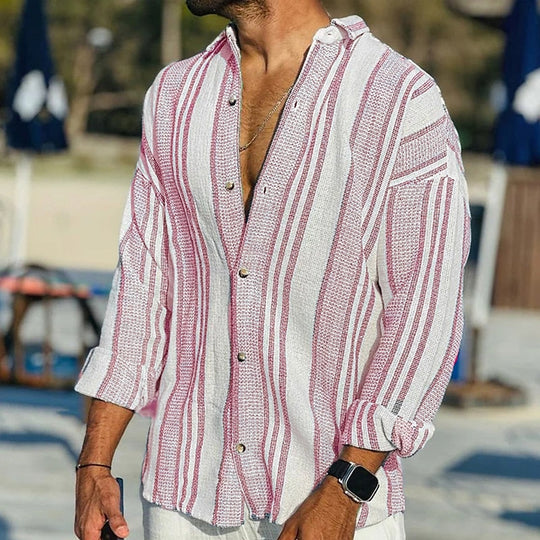 Julien | Men's Elegant Linen Shirt