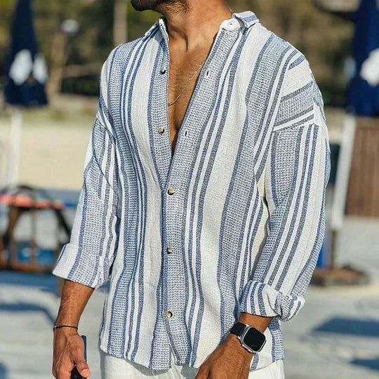Julien | Men's Elegant Linen Shirt