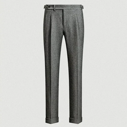 Thiago | Men's Slim Fit Work Trousers with Belt