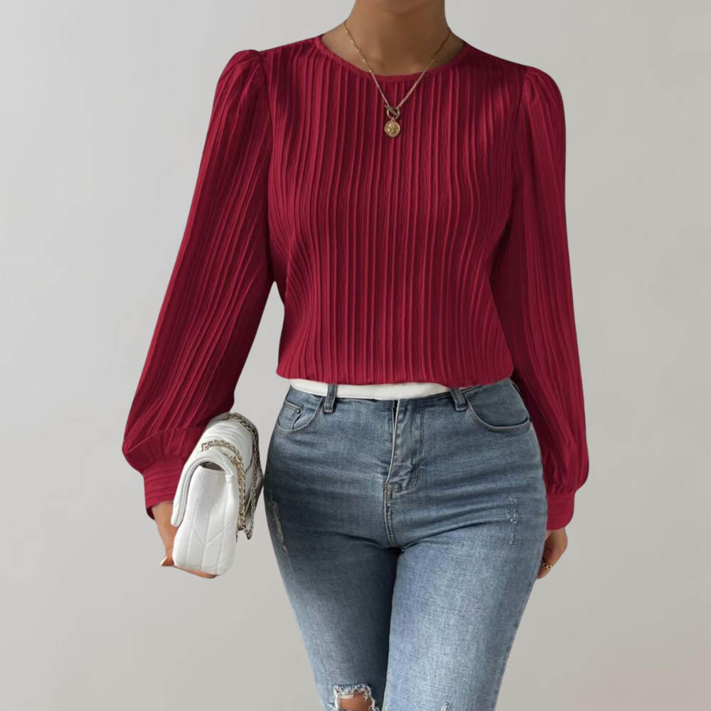 Mouna | Maglia a maniche lunghe da donna | Stile di tendenza