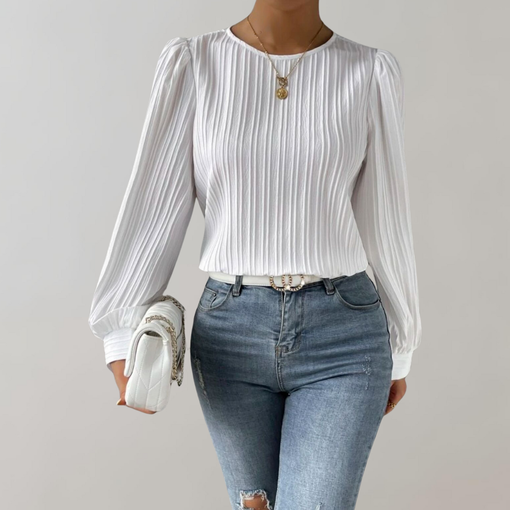 Mouna | Maglia a maniche lunghe da donna | Stile di tendenza