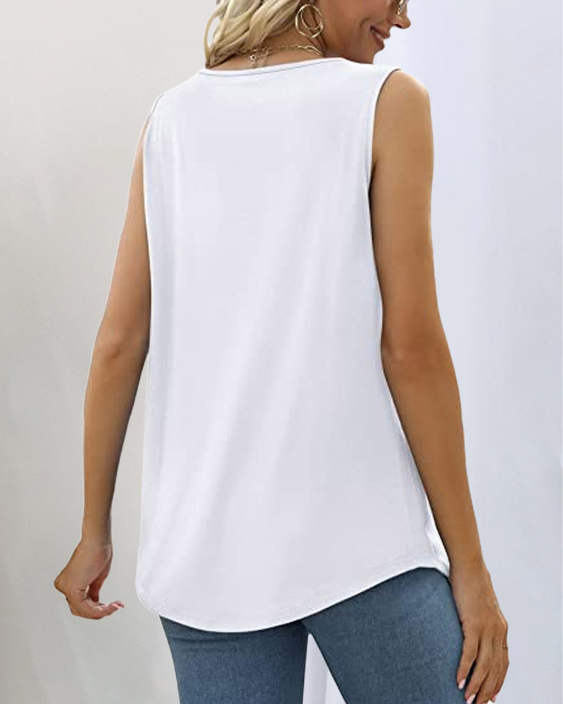 Ninon | Canotta Donna con Scollo Quadrato | Stile Moderno