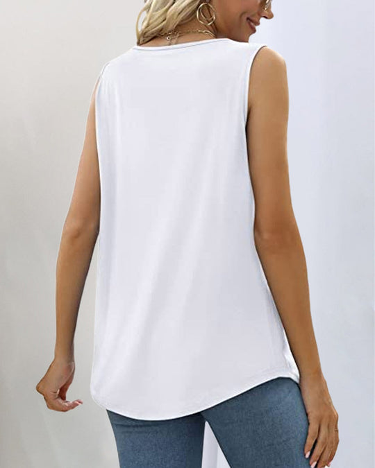 Ninon | Canotta Donna con Scollo Quadrato | Stile Moderno