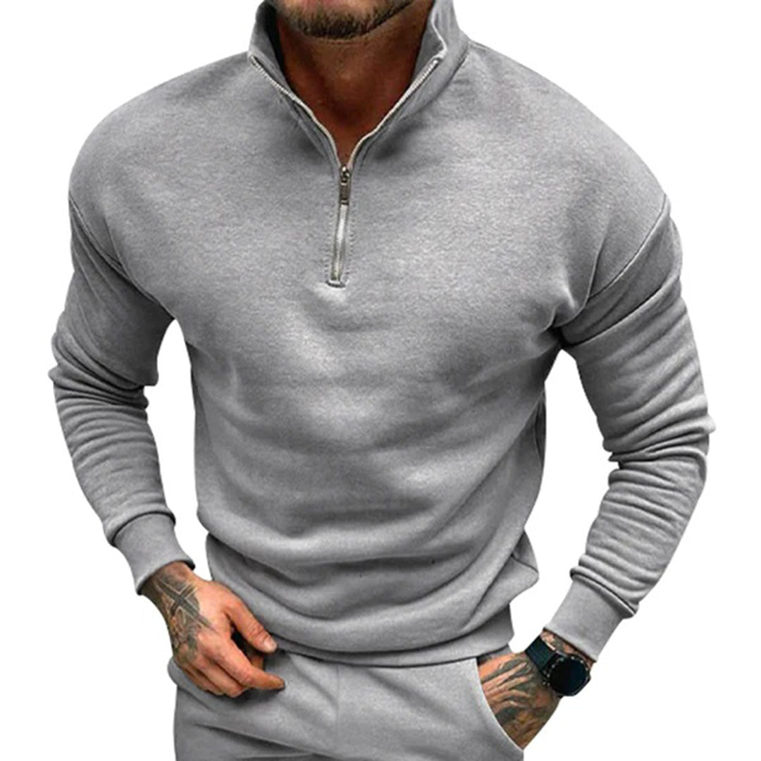 Rassell | Men's Half-Zip Sweater with Modern Design